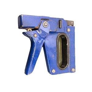 Vintage Markwell L3 Blue Staple Gun USA Made In New York